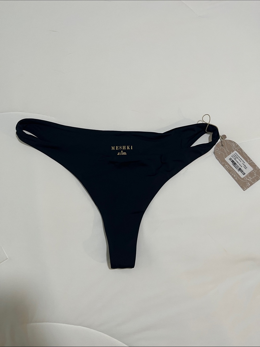Meshki “Aria” Black Bikini Bottom